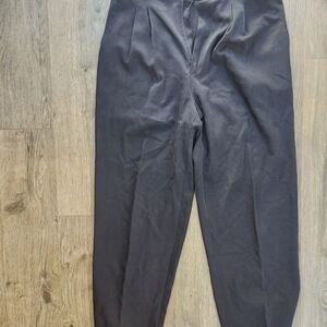 Briggs New York Men's Charcoal Dress Pants